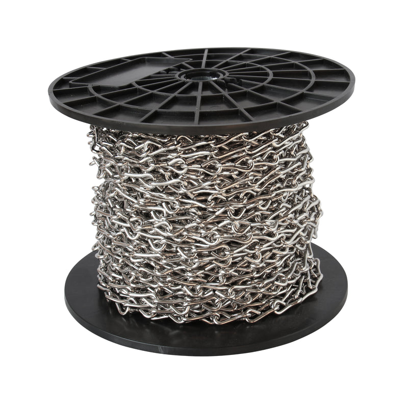 Chain ST50-U Single Jack Basket Chain with Unwelded Steel links, Antique Brass