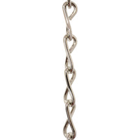 Chain ST50-U Single Jack Basket Chain with Unwelded Steel links, Antique Brass