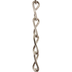 Chain ST50-U Single Jack Basket Chain with Unwelded Steel links, Antique Brass
