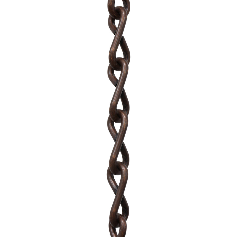 Chain ST50-U Single Jack Basket Chain with Unwelded Steel links, Antique Brass