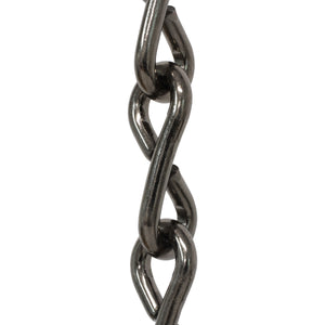 Chain ST50-U Single Jack Basket Chain with Unwelded Steel links, Antique Brass