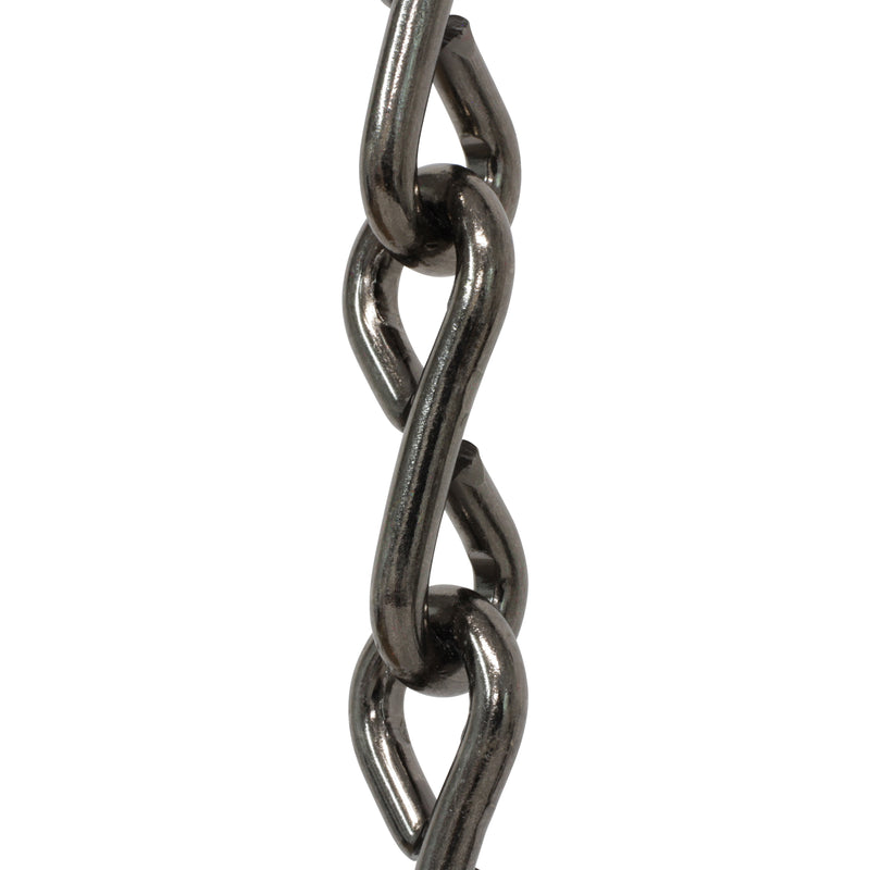 Chain ST50-U Single Jack Basket Chain with Unwelded Steel links, Antique Brass