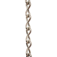Chain ST50-U Single Jack Basket Chain with Unwelded Steel links, Antique Brass