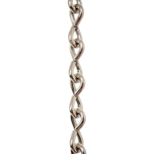 Chain ST50-U Single Jack Basket Chain with Unwelded Steel links, Antique Brass