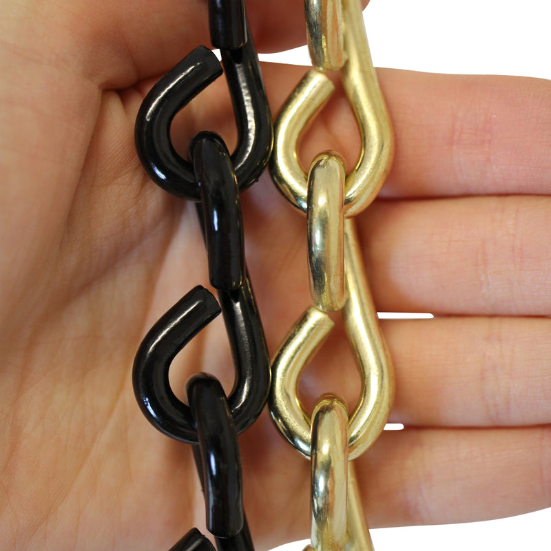Chain ST50-U Single Jack Basket Chain with Unwelded Steel links, Antique Brass