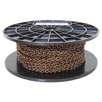 Chain ST51-U Double Jack Basket Chain with Unwelded Steel links, Antique Brass
