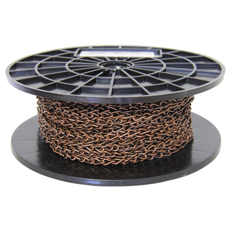 Chain ST51-U Double Jack Basket Chain with Unwelded Steel links, Antique Brass