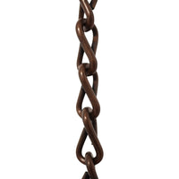 Chain ST51-U Double Jack Basket Chain with Unwelded Steel links, Antique Brass