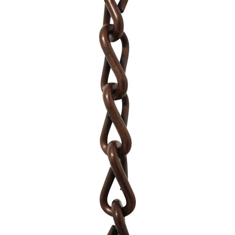 Chain ST51-U Double Jack Basket Chain with Unwelded Steel links, Antique Brass