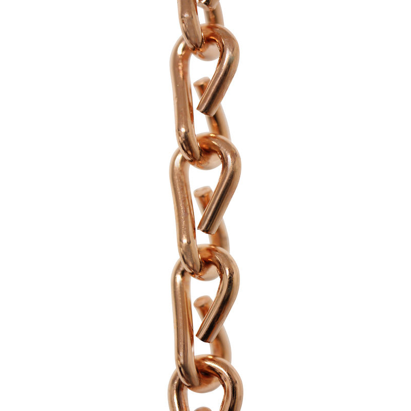 Chain ST51-U Double Jack Basket Chain with Unwelded Steel links, Antique Brass