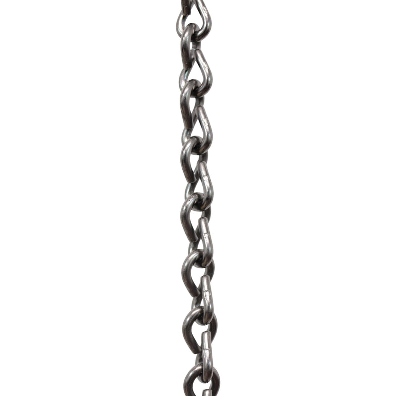 Chain ST51-U Double Jack Basket Chain with Unwelded Steel links, Antique Brass