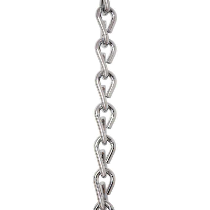 Chain ST51-U Double Jack Basket Chain with Unwelded Steel links, Antique Brass