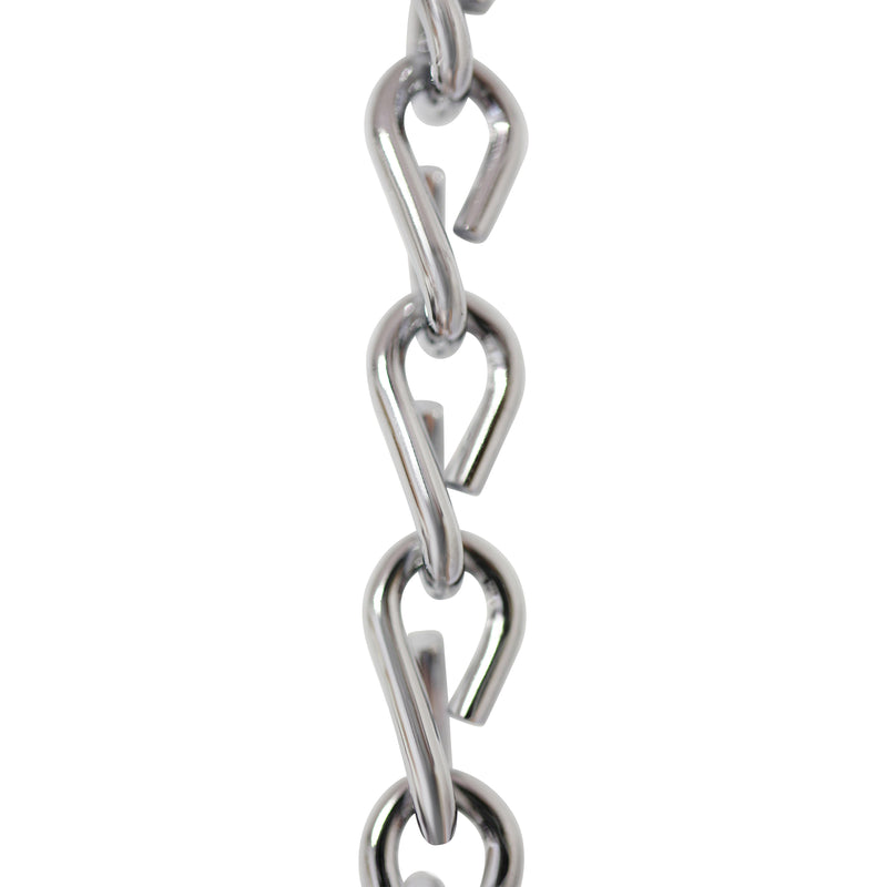 Chain ST51-U Double Jack Basket Chain with Unwelded Steel links, Antique Brass