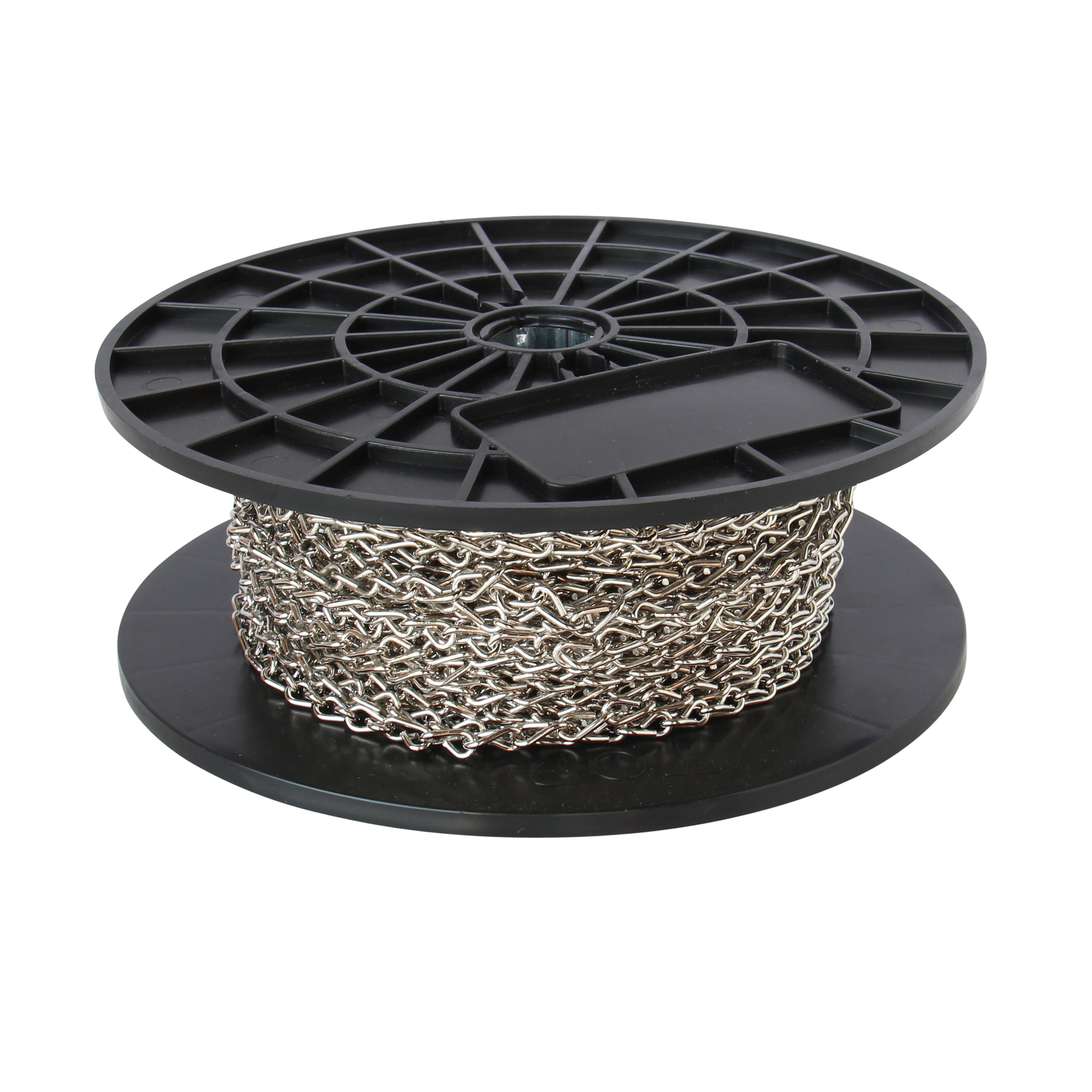 Reel CH-ST51-U13] Steel Double Jack Basket Chain (164FT-REEL
