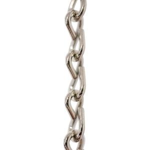 Chain ST51-U Double Jack Basket Chain with Unwelded Steel links, Antique Brass