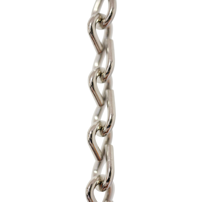 Chain ST51-U Double Jack Basket Chain with Unwelded Steel links, Antique Brass