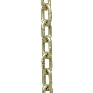 Chain ST53-U Standard Link, Side-Cut Clock Chain with Unwelded Steel links, Antique Brass