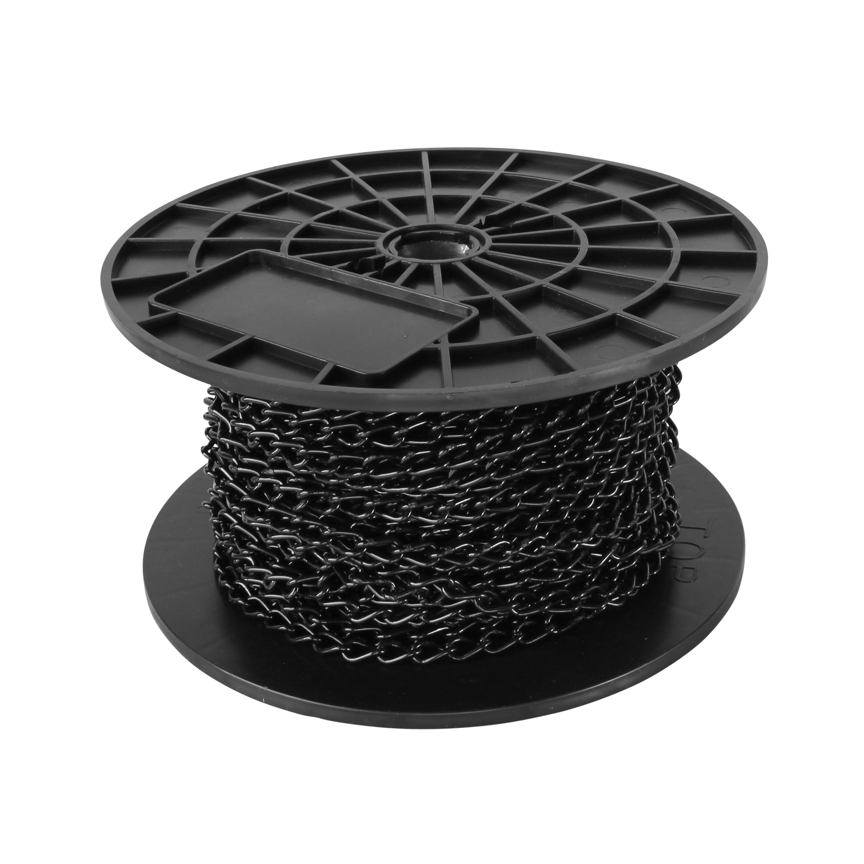 Reel CH-ST54L-U15] Steel Twist Clock Chain (164FT-REEL) | RCH Hardware