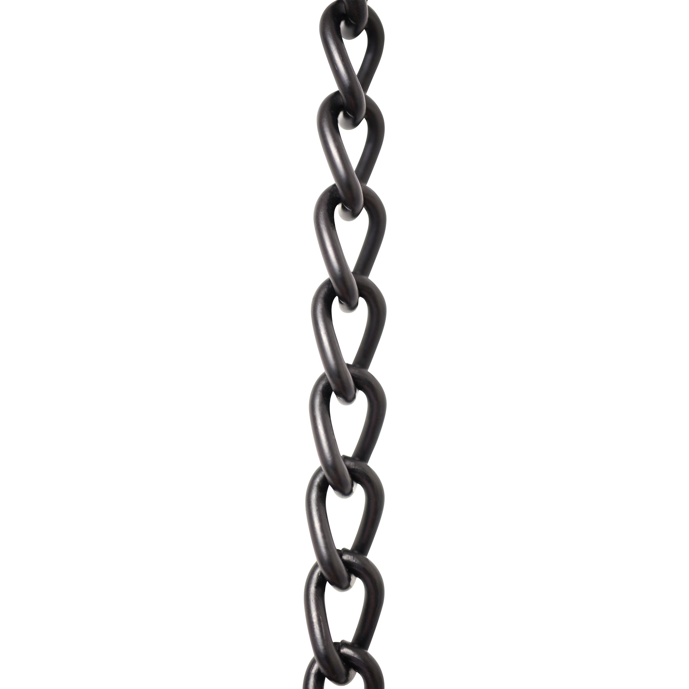 RCH Supply Company Twist Link Lighting Fixture Chain; Black