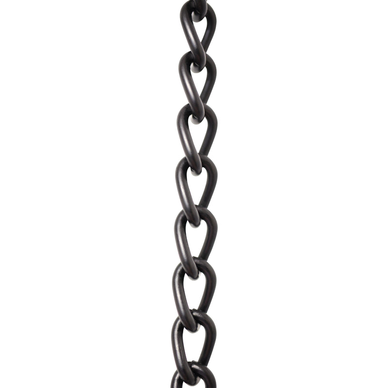 Chain ST54L-U Twist Clock Chain with Unwelded Steel links, Black