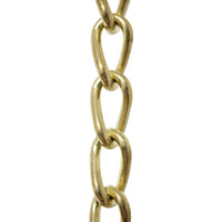 Chain ST54L-U Twist Clock Chain with Unwelded Steel links, Black