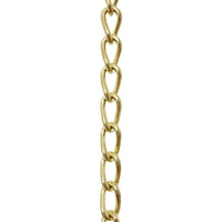 Chain ST54L-U Twist Clock Chain with Unwelded Steel links, Black