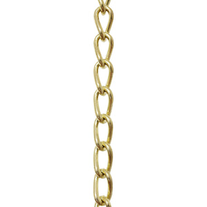 Chain ST54L-U Twist Clock Chain with Unwelded Steel links, Black