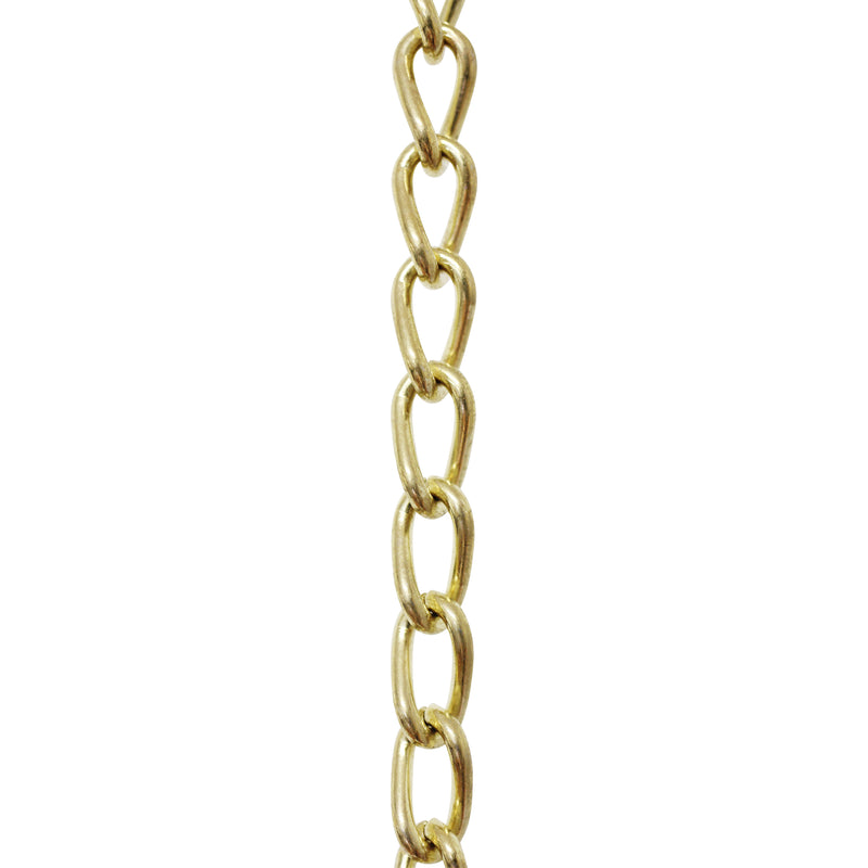 Chain ST54L-U Twist Clock Chain with Unwelded Steel links, Black