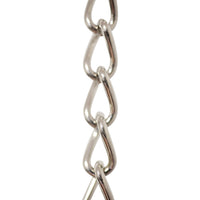 Chain ST54L-U Twist Clock Chain with Unwelded Steel links, Black