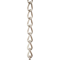 Chain ST54L-U Twist Clock Chain with Unwelded Steel links, Black