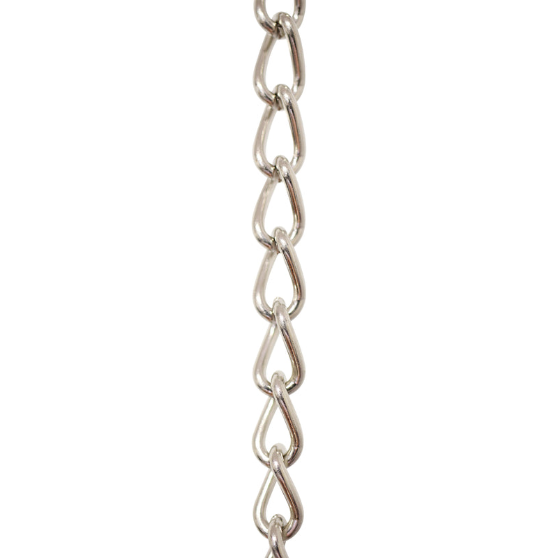 Chain ST54L-U Twist Clock Chain with Unwelded Steel links, Black