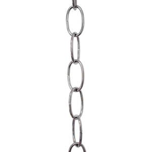 Chain ST560-U Standard Link, Side-Cut, Coil Chandelier Chain with Oval Unwelded Steel links, Antique Brass