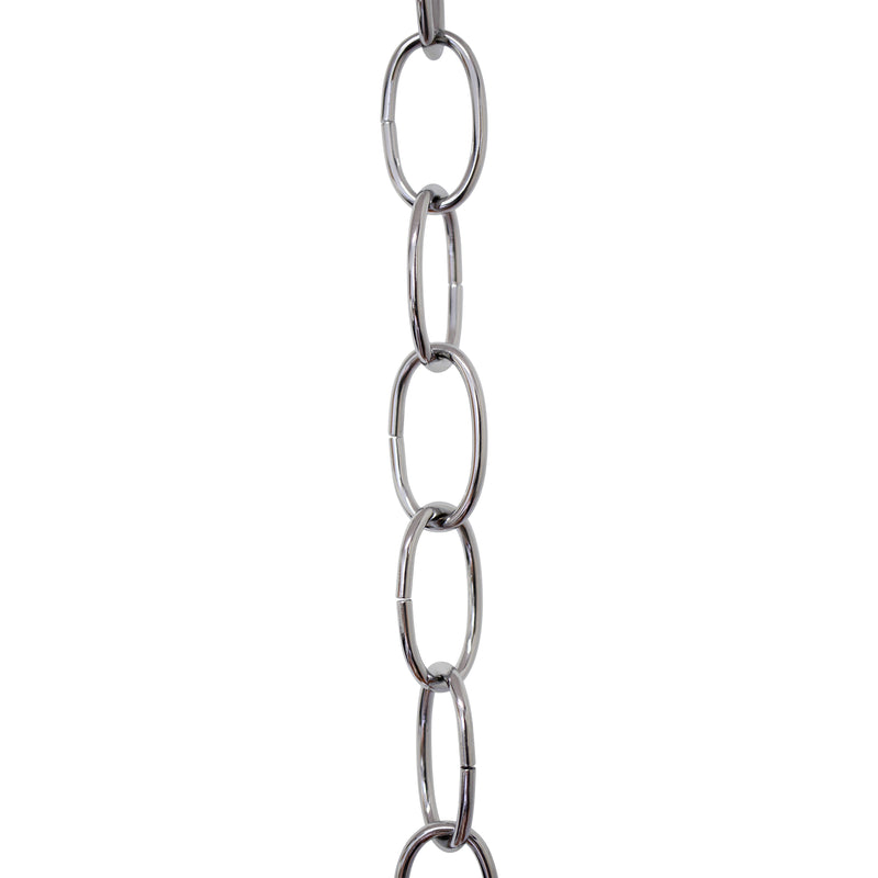Chain ST560-U Standard Link, Side-Cut, Coil Chandelier Chain with Oval Unwelded Steel links, Antique Brass