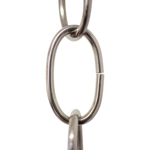 Chain ST560-U Standard Link, Side-Cut, Coil Chandelier Chain with Oval Unwelded Steel links, Antique Brass