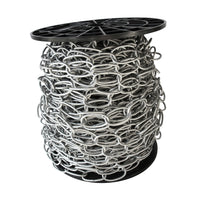Chain ST561-U Standard Link, Side-Cut, Coil Chandelier Chain with Oval Unwelded Steel links, Antique Copper