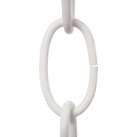 Chain ST561-U Standard Link, Side-Cut, Coil Chandelier Chain with Oval Unwelded Steel links, Antique Copper