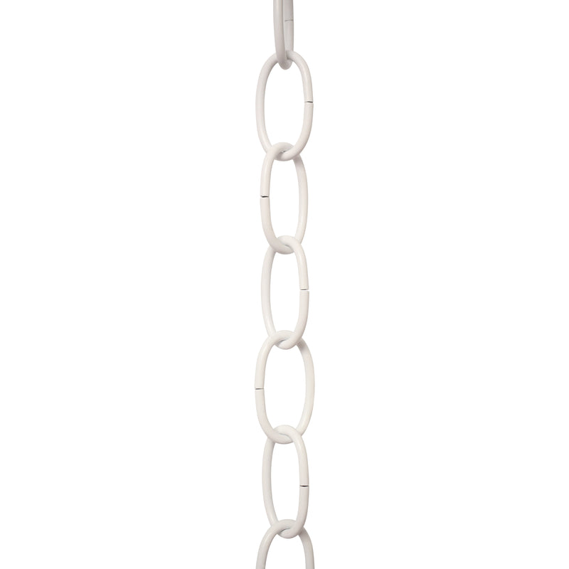 Chain ST561-U Standard Link, Side-Cut, Coil Chandelier Chain with Oval Unwelded Steel links, Antique Copper