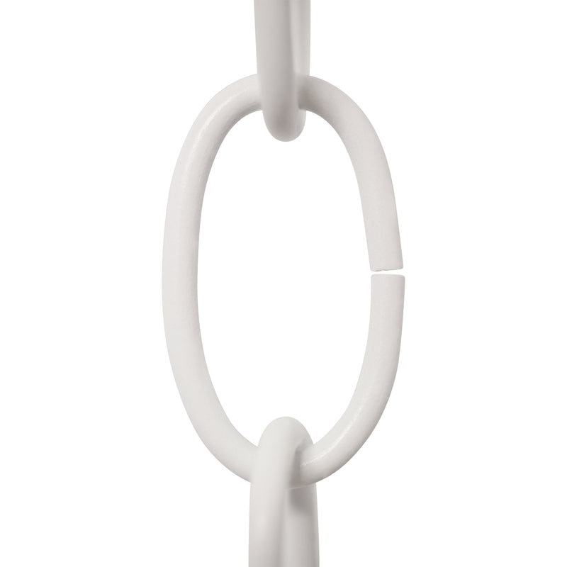 Chain ST561-U Standard Link, Side-Cut, Coil Chandelier Chain with Oval Unwelded Steel links, Antique Copper