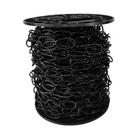 Chain ST562-U Standard Link, Side-Cut, Coil Chandelier Chain with Oval Unwelded Steel links, Antique Copper