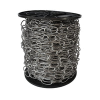 Chain ST562-U Standard Link, Side-Cut, Coil Chandelier Chain with Oval Unwelded Steel links, Antique Copper