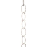 Chain ST562-U Standard Link, Side-Cut, Coil Chandelier Chain with Oval Unwelded Steel links, Antique Copper