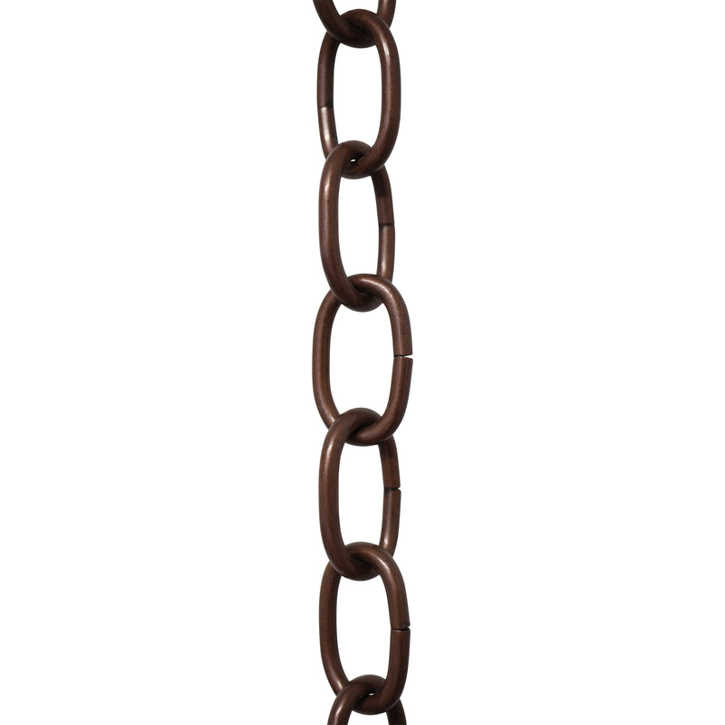 Chain ST56S-U Standard Link Chandelier Chain with Oval Unwelded Steel links, Antique Brass