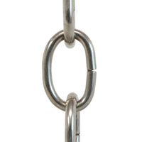 Chain ST56S-U Standard Link Chandelier Chain with Oval Unwelded Steel links, Antique Brass