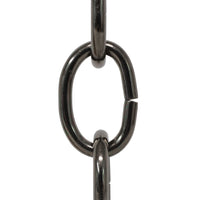 Chain ST56S-U Standard Link Chandelier Chain with Oval Unwelded Steel links, Antique Brass
