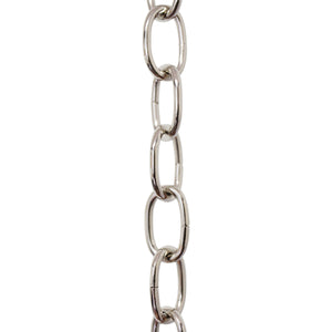 Chain ST56S-U Standard Link Chandelier Chain with Oval Unwelded Steel links, Antique Brass