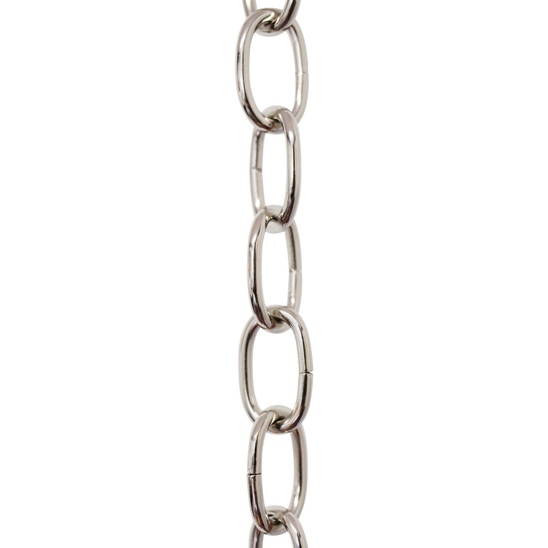 Chain ST56S-U Standard Link Chandelier Chain with Oval Unwelded Steel links, Antique Brass