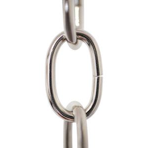 Chain ST56S-U Standard Link Chandelier Chain with Oval Unwelded Steel links, Antique Brass