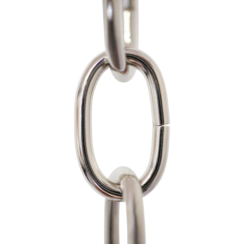 Chain ST56S-U Standard Link Chandelier Chain with Oval Unwelded Steel links, Antique Brass