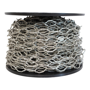 Chain ST57-U Cathedral Chandelier Chain with Unwelded Steel links, Antique Brass