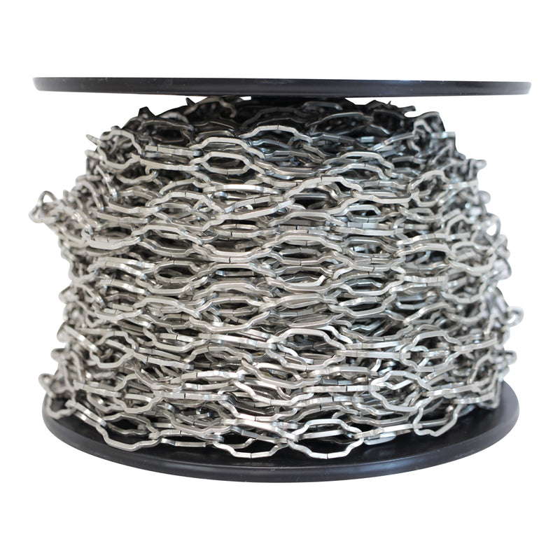 Chain ST57-U Cathedral Chandelier Chain with Unwelded Steel links, Antique Brass